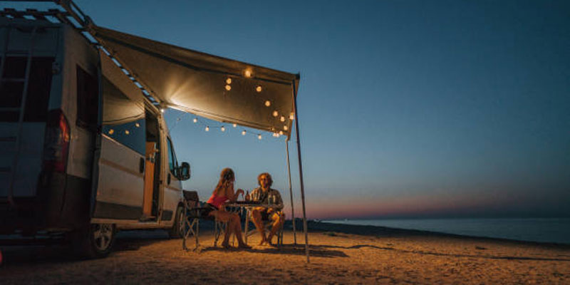 dormir en camper en tarifa playas