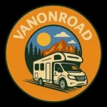 van on road